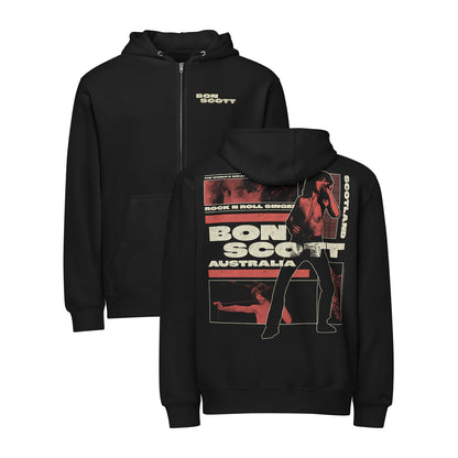 Live Wire Montage Zip Hoodie