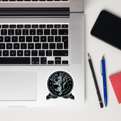 Bon Scott Crest Sticker