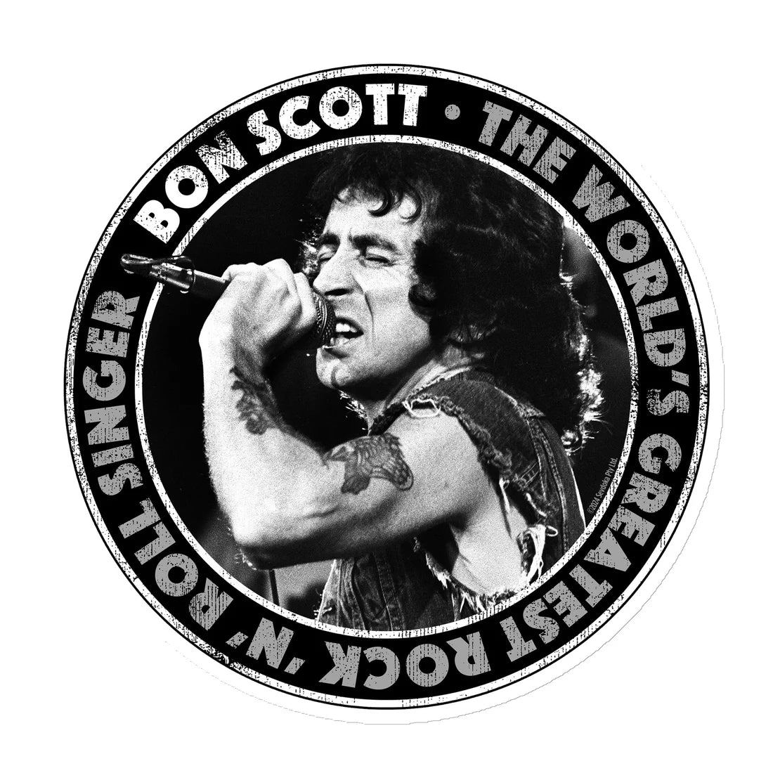 Bon Scott World's Greatest Magnet