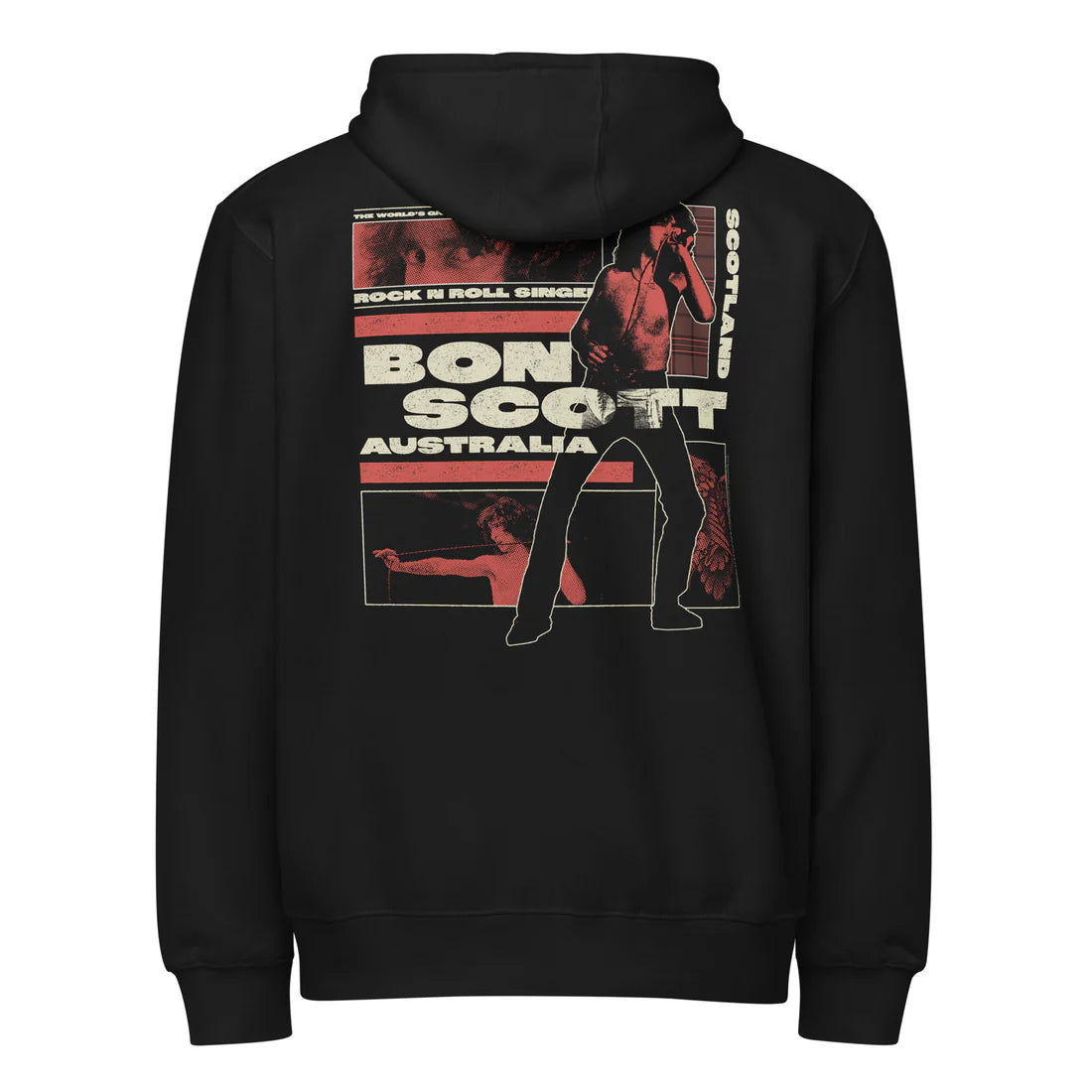 Live Wire Montage Zip Hoodie
